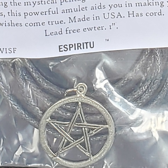 Wish Fulfillment Pentagram w Cord NWT